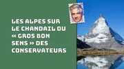 Les Alpes sur le chandail du « gros bon sens » des Conservateurs